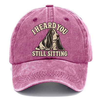 Basset Still Sitting Everyday Originals Classic Cap – Dusty Rose
