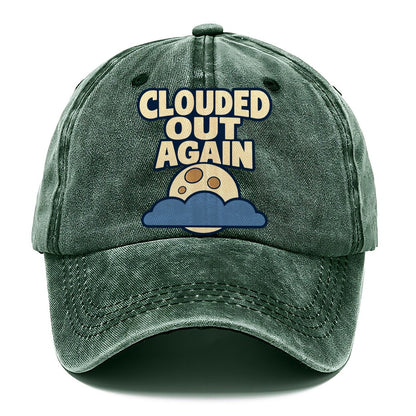 Clouded Out Again Astronomy And Stargazing Classic Cap – Forest Mist