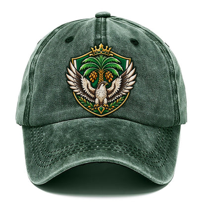Saudi Arabia Heraldic Crest Country Logos Classic Cap – Forest Mist