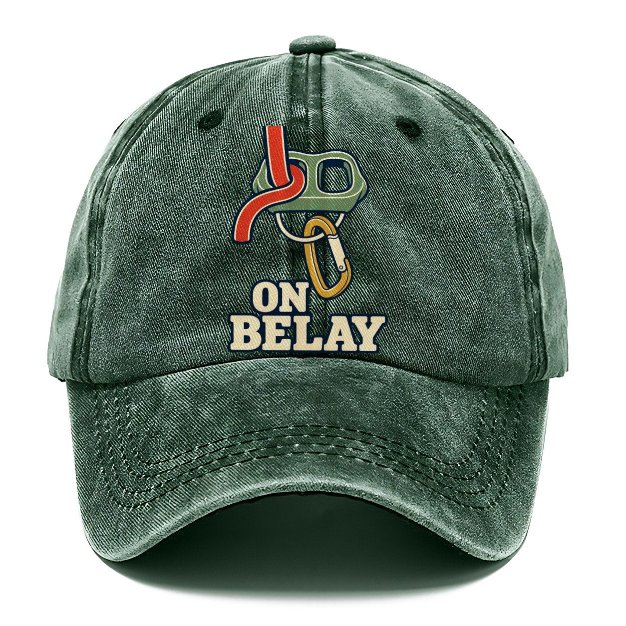 On Belay Rock Climbing Classic Cap – Forest Mist