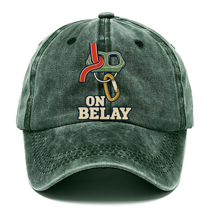 On Belay Rock Climbing Classic Cap – Forest Mist