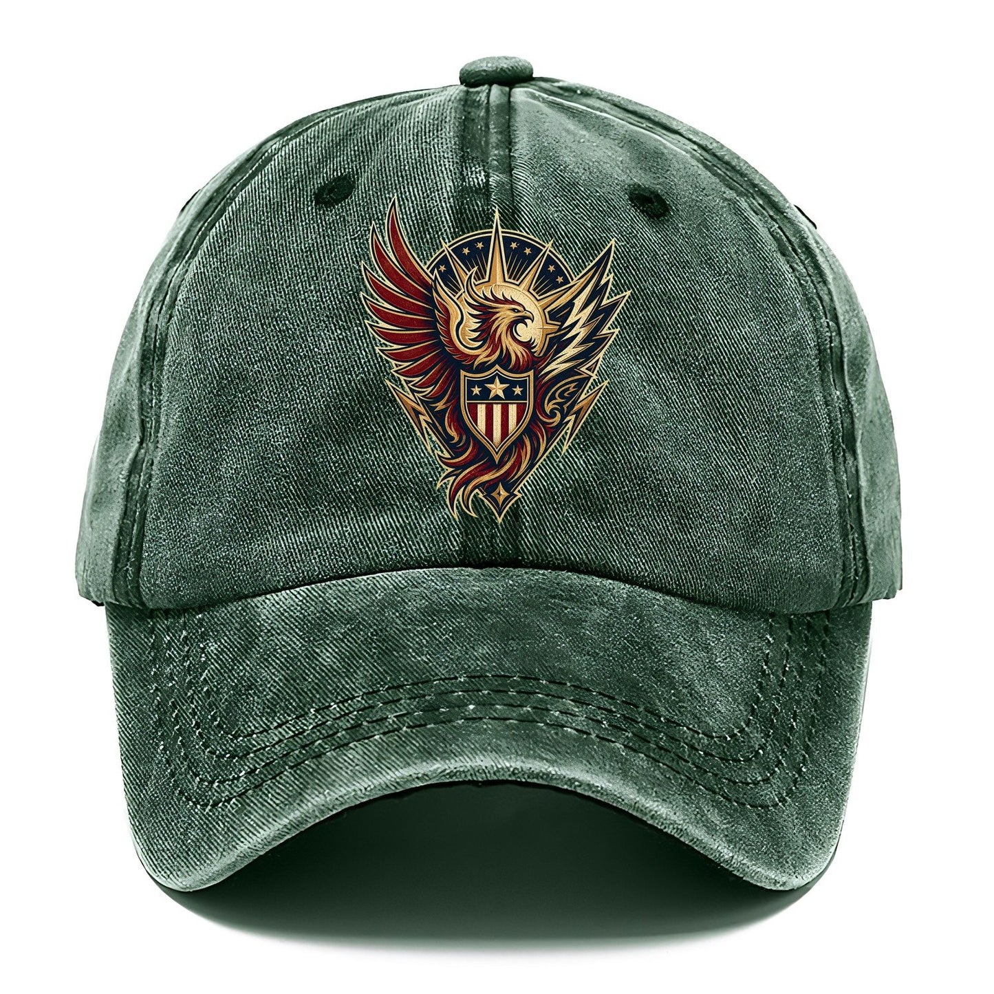 Eagle Emblem V2 Classic Cap – Forest Mist