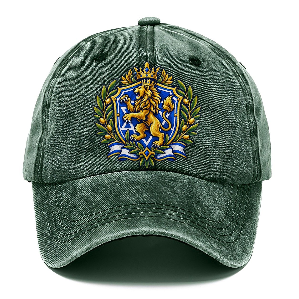 Israel Heraldic Crest Country Logos Classic Cap – Forest Mist