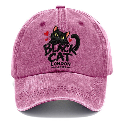 Black Cat London Est. 2023 Classic Cap – Dusty Rose