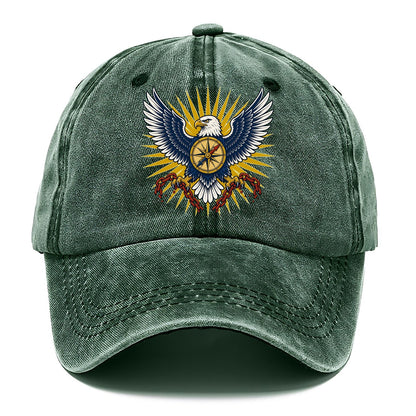 Eagle Chains Sunburst Classic Cap – Forest Mist