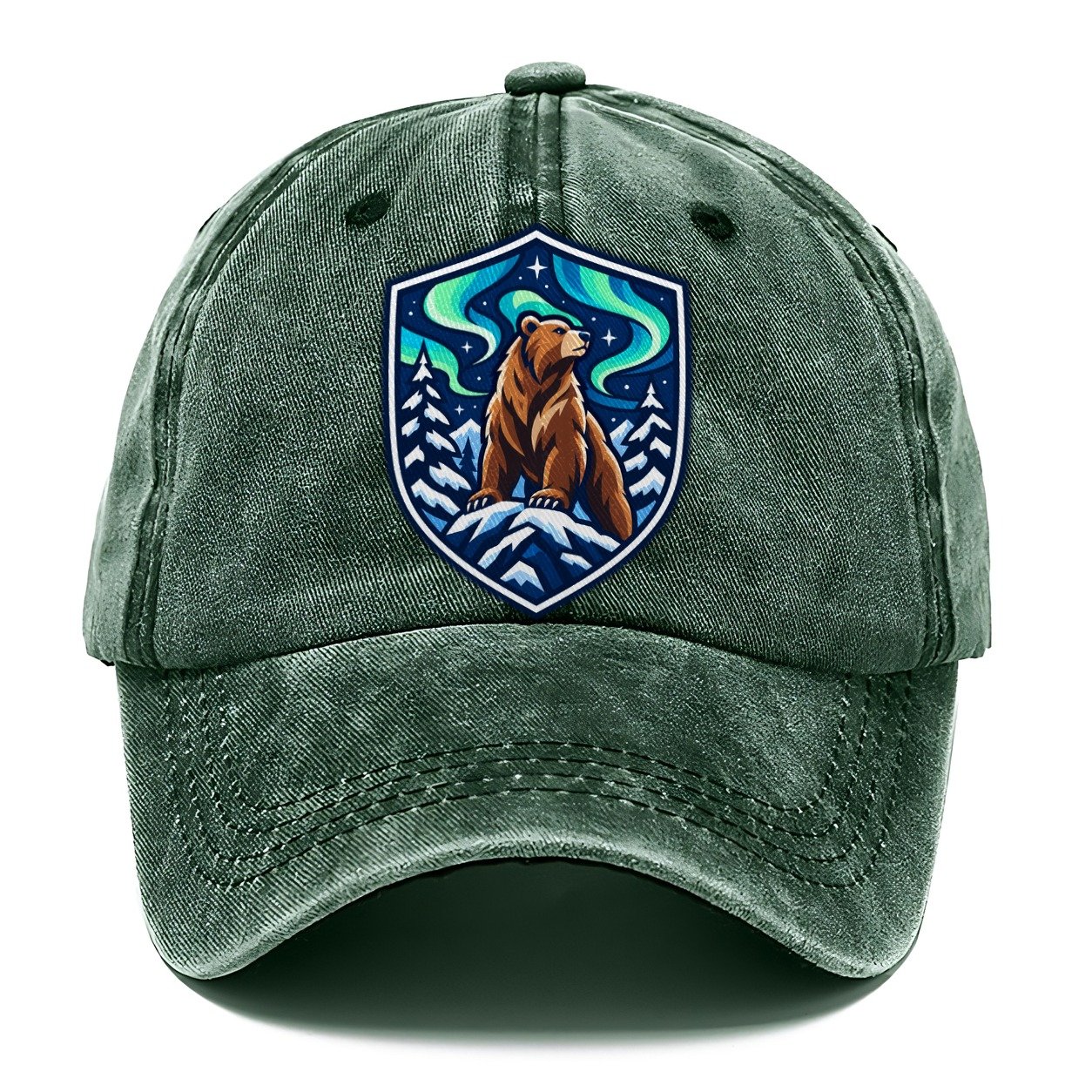 Finland Minimal Emblem Country Logos Classic Cap – Forest Mist