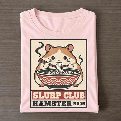 Hamster Mini Slurp Club Classic T-shirt – Pink