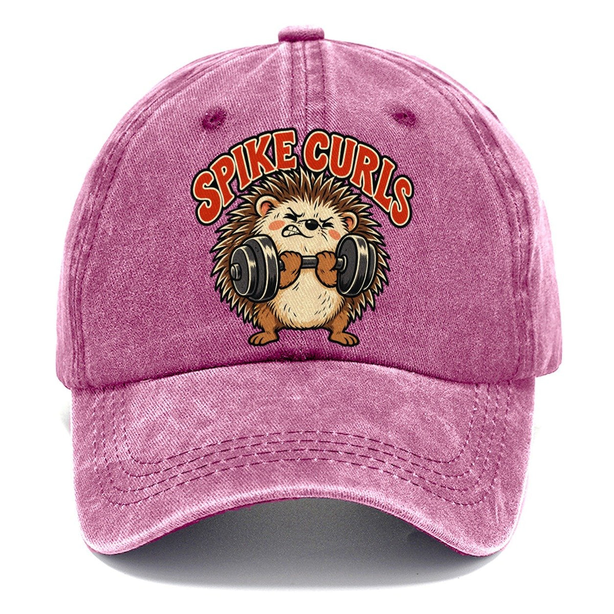 Hedgehog Spike Curls Animal Lifters Classic Cap – Dusty Rose
