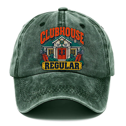 Clubhouse Regular Golf Life Classic Cap – Forest Mist