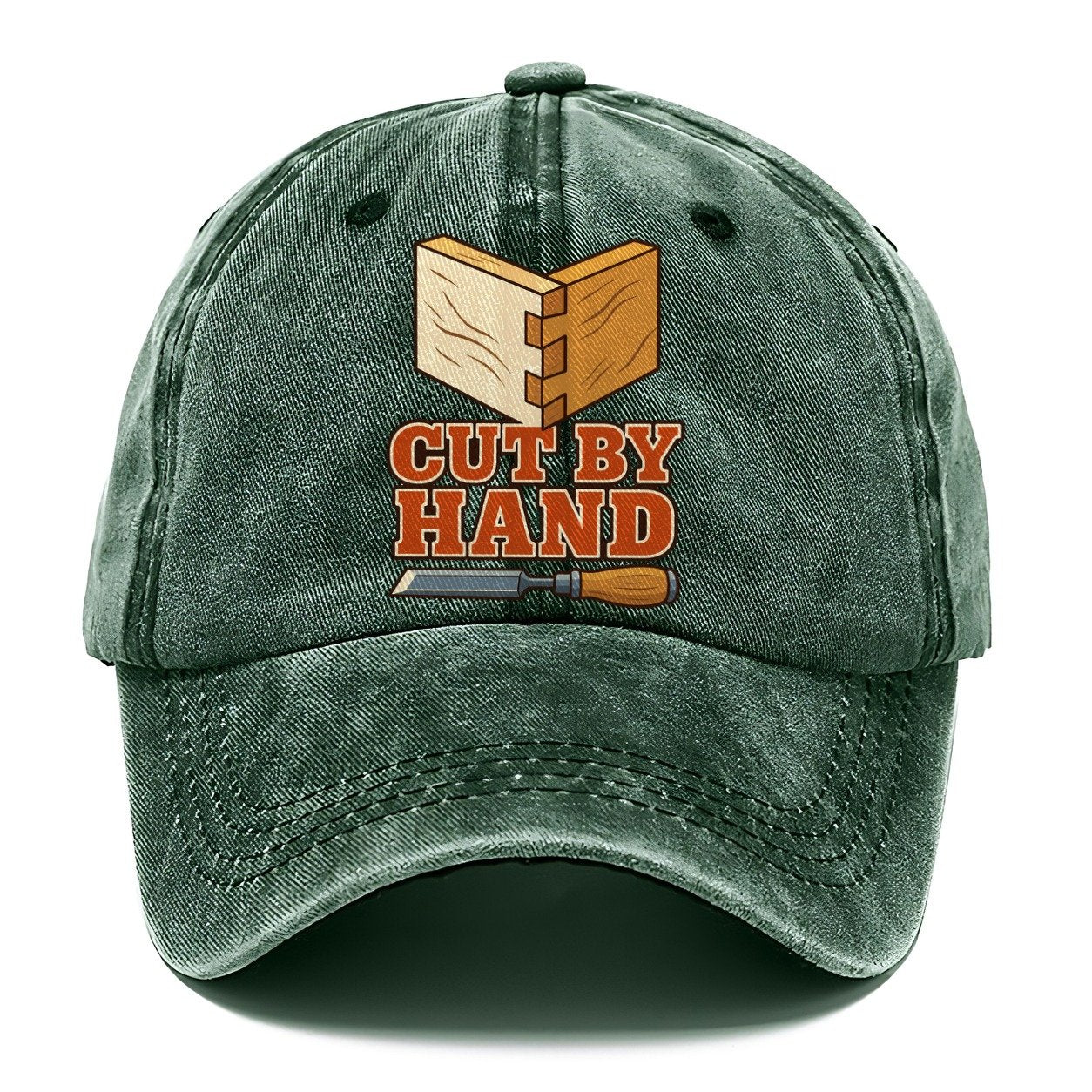 Cut By Hand Woodworking Classic Cap – Forest Mist