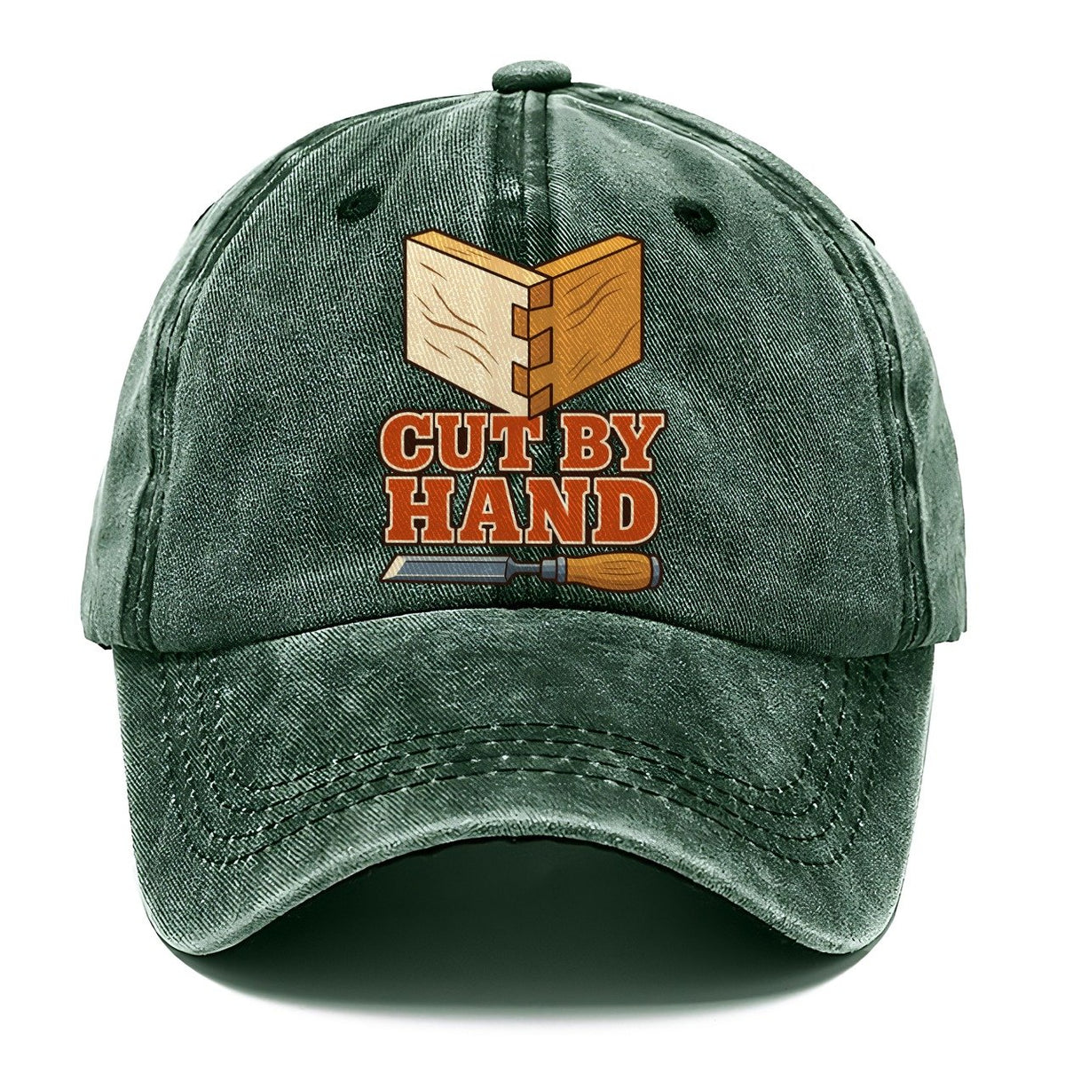 Cut By Hand Woodworking Classic Cap – Forest Mist