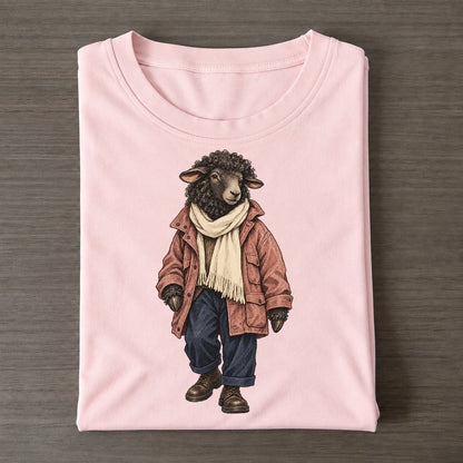 Black Sheep Wardrobe Portrait Wild Wardrobe Portraits Classic T-shirt – Pink