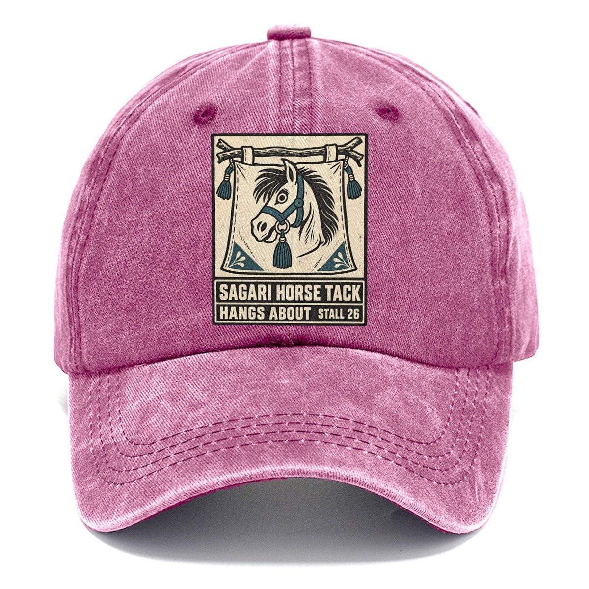 Sagari Horse Tack Yokai Night Market Classic Cap – Dusty Rose