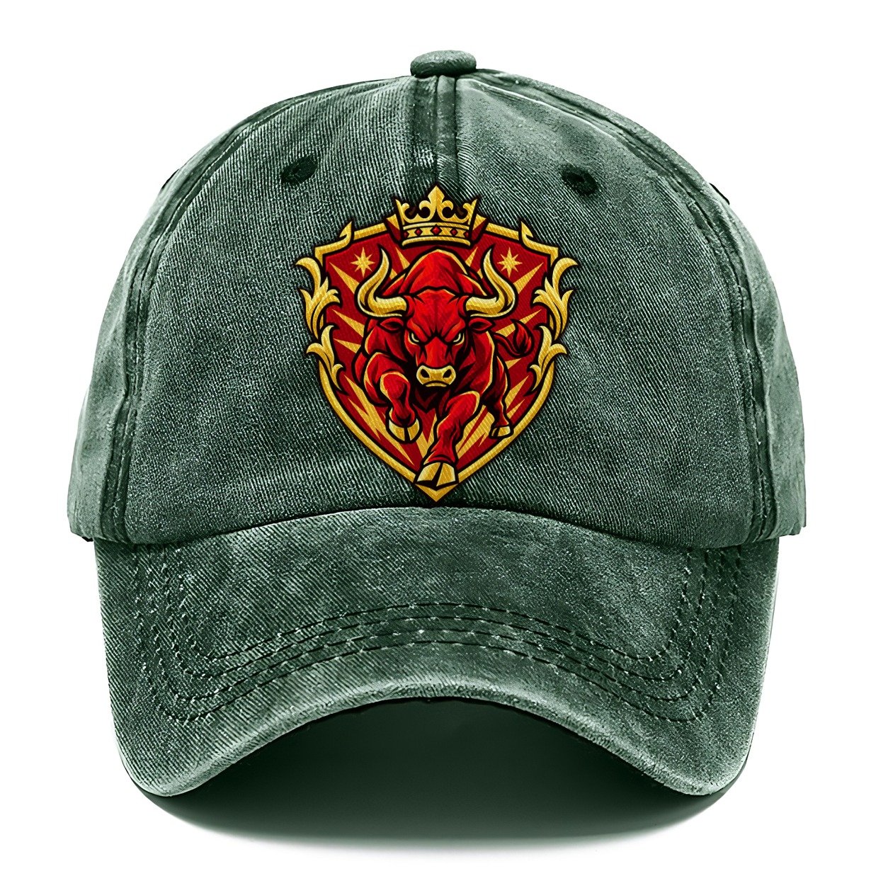 Spain Minimal Emblem Country Logos Classic Cap – Forest Mist