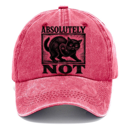 Absolutely Not Classic Cap – Pomegranate Blush