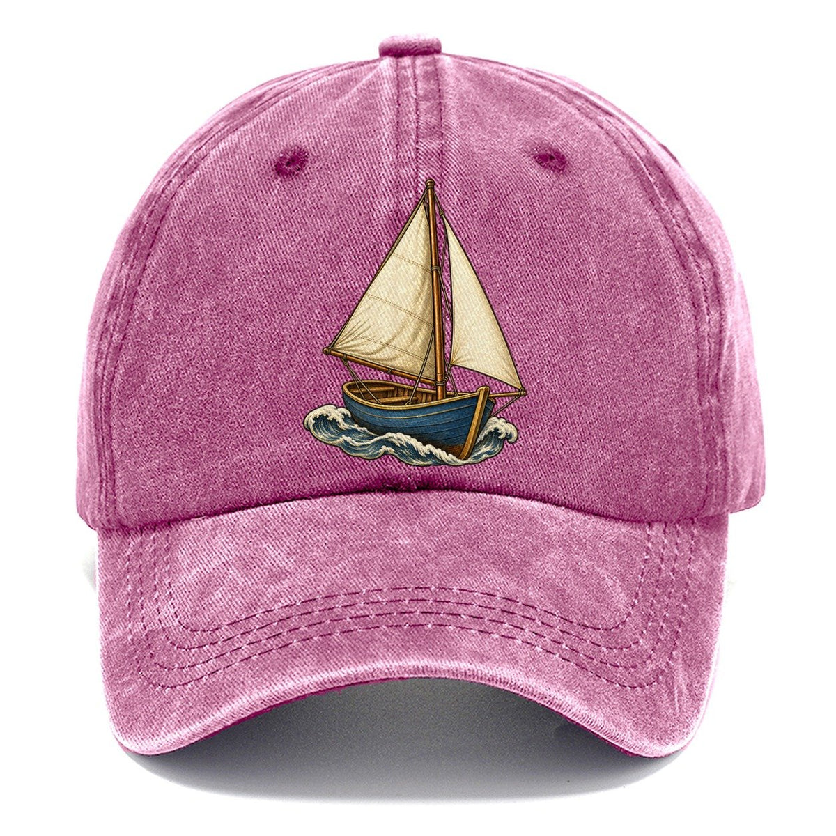 Small Sailboat Homeward Pastimes Companions Classic Cap – Dusty Rose