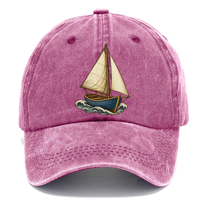 Small Sailboat Homeward Pastimes Companions Classic Cap – Dusty Rose