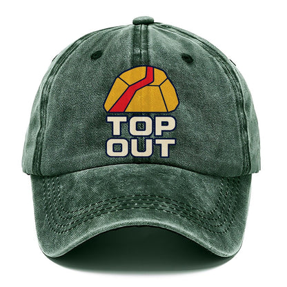 Top Out Rock Climbing Classic Cap – Forest Mist
