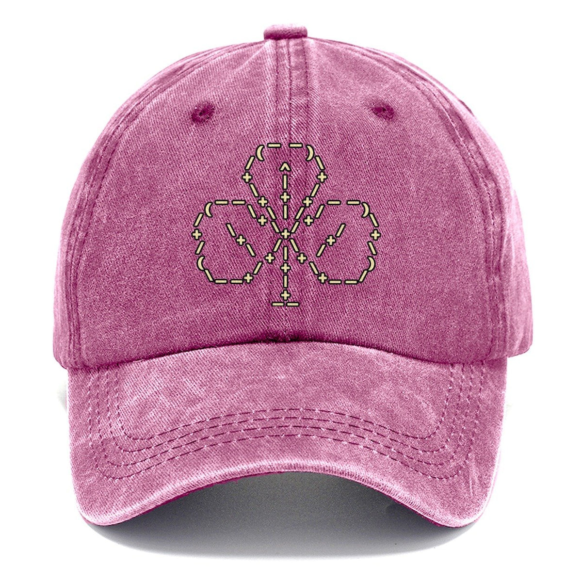 Clover Cursor Bloom Classic Cap – Dusty Rose