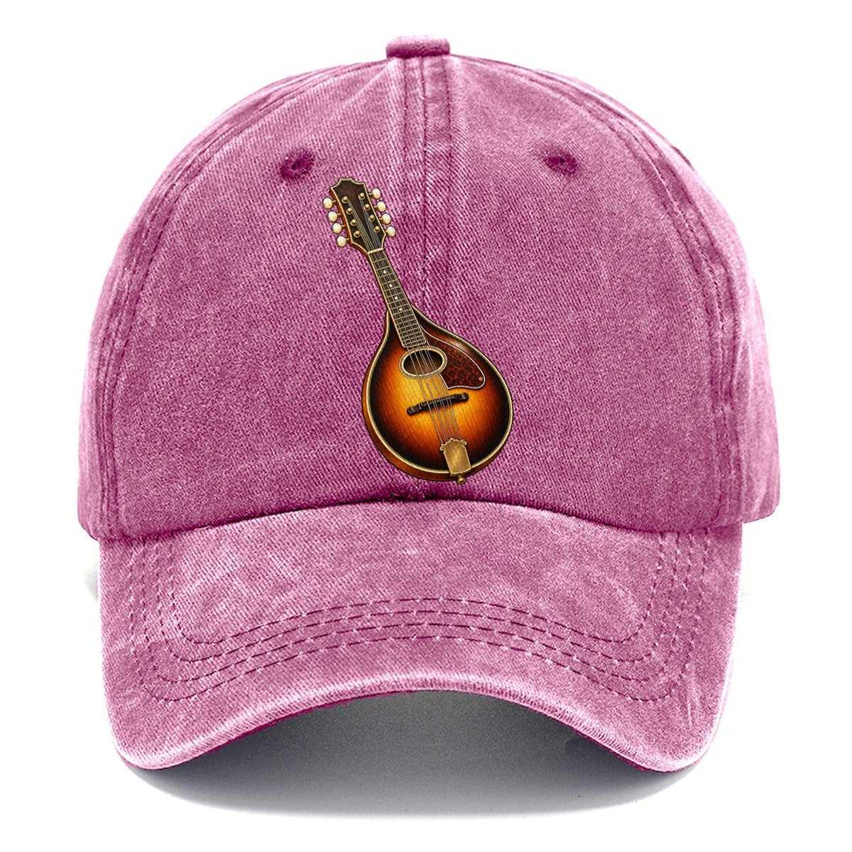 Mandolin Oval Sunburst Pastimes Companions Classic Cap – Dusty Rose