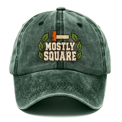 Mostly Square Woodworking Classic Cap – Forest Mist