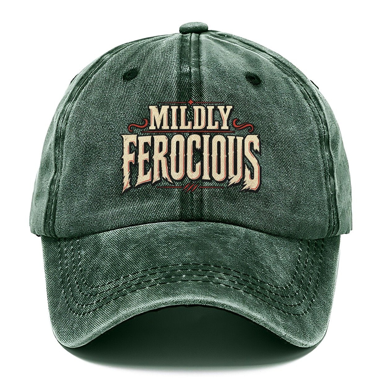 Mildly Ferocious American Wit Classic Cap – Forest Mist