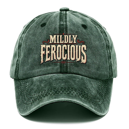 Mildly Ferocious American Wit Classic Cap – Forest Mist