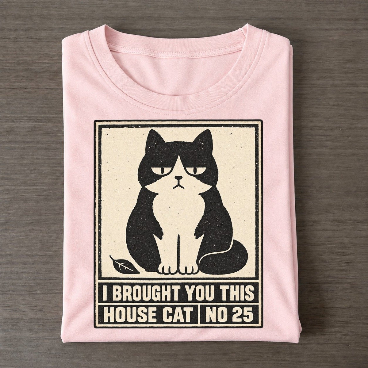 I Brought You This Neko Says No Classic T-shirt – Pink