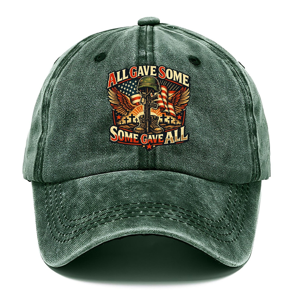 All Gave Some Some Gave All Classic Cap – Forest Mist