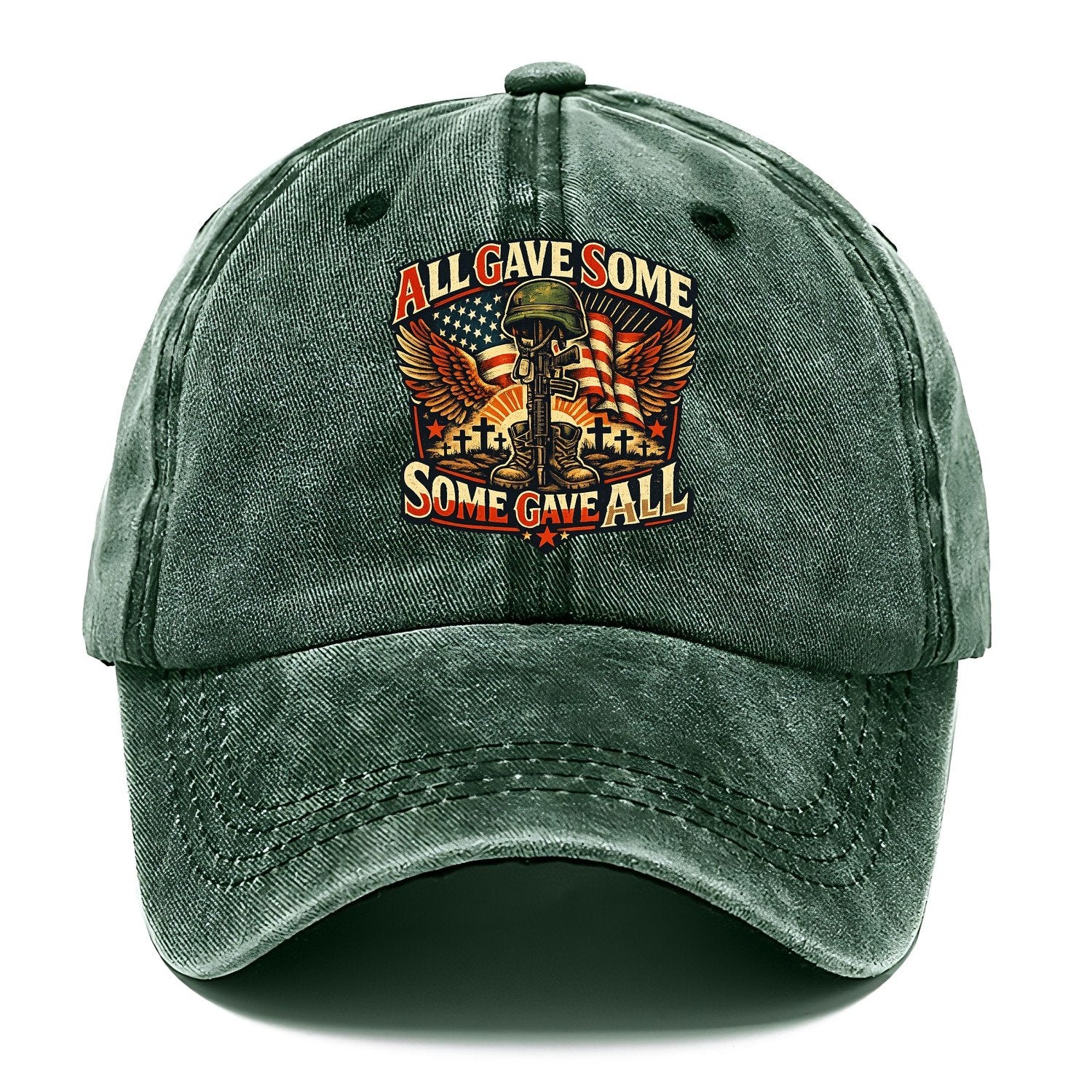 All Gave Some Some Gave All Classic Cap – Forest Mist