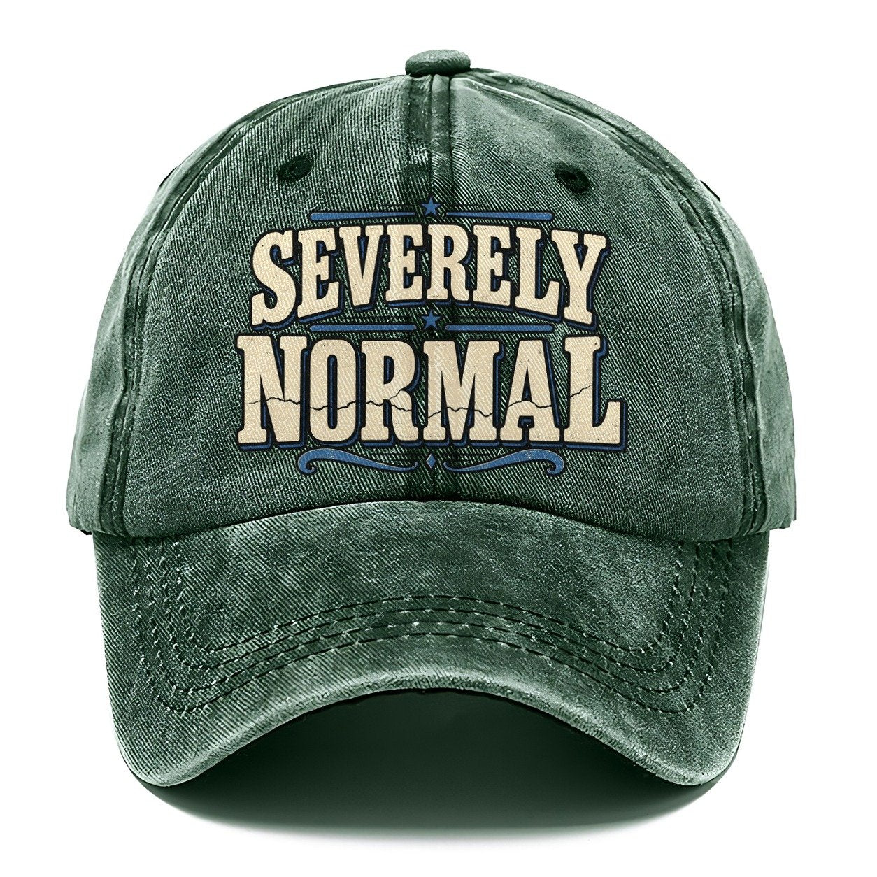 Severely Normal American Wit Classic Cap – Forest Mist