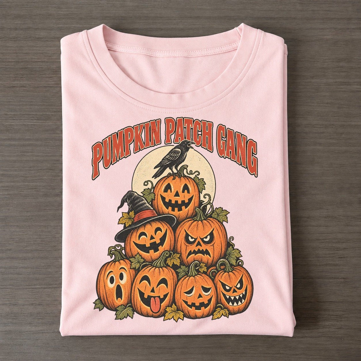 Pumpkin Patch Gang Ghoul Mixer Classic T-shirt – Pink