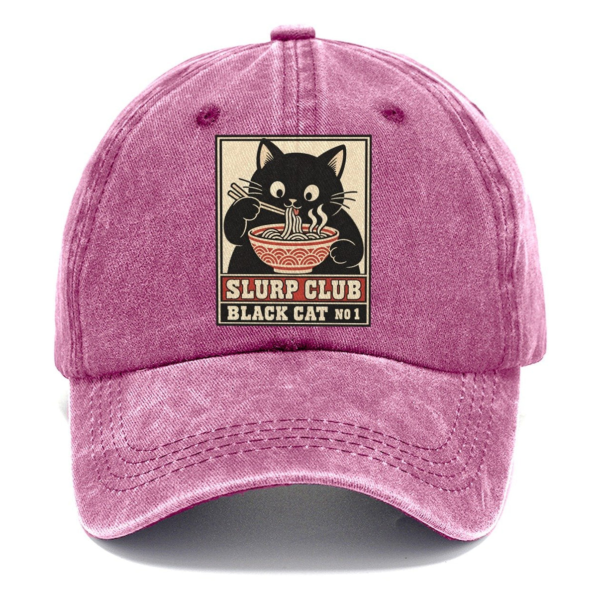 Black Cat Shoyu Slurp Club Classic Cap – Dusty Rose