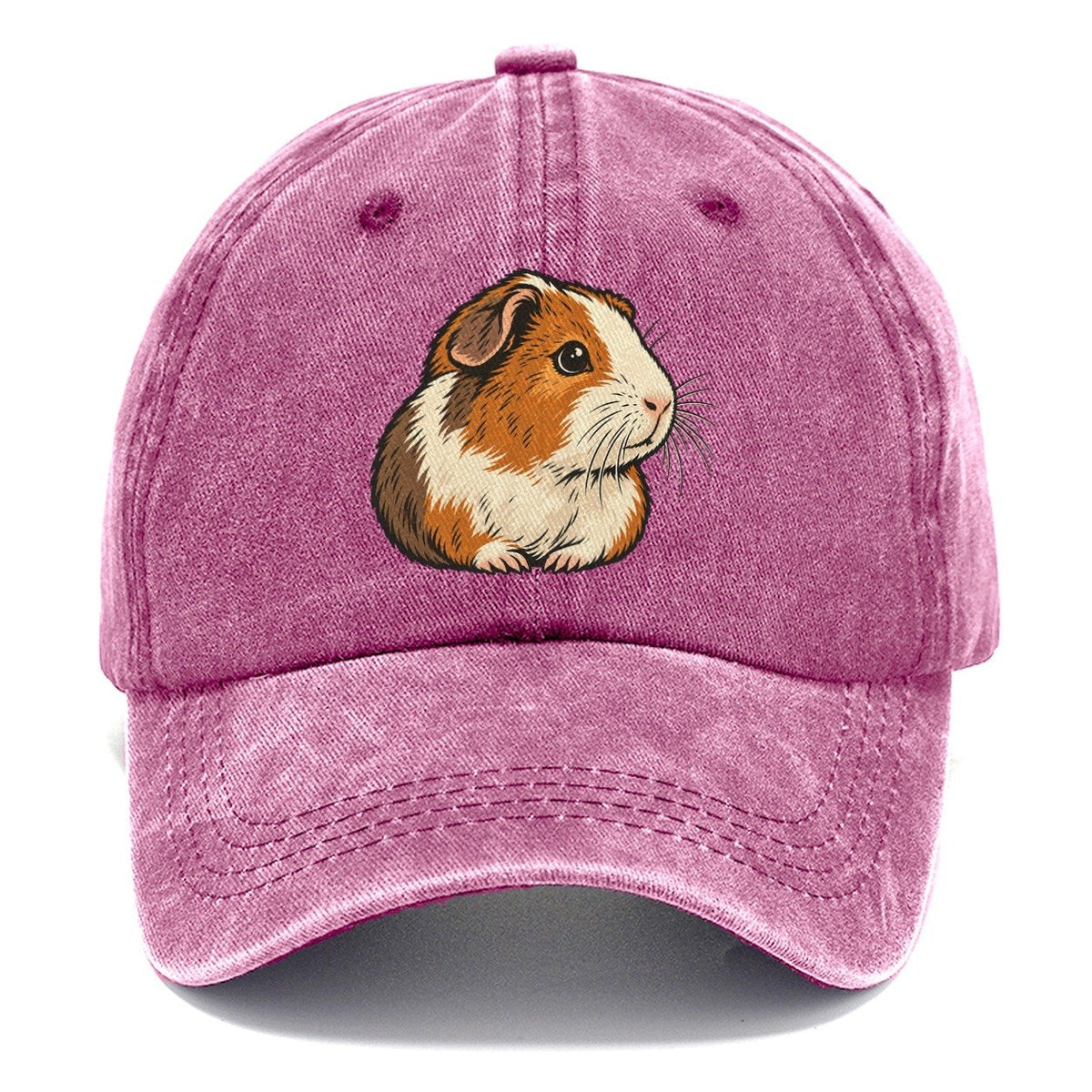 Guinea Pig Whisker Look Small Pet Logos Classic Cap – Dusty Rose