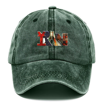 Iran Classic Cap – Forest Mist