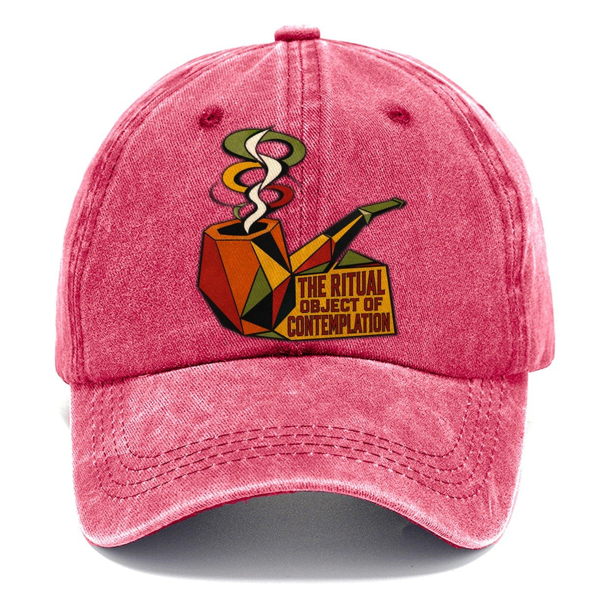 Smoking Pipe Portrait Classic Cap – Pomegranate Blush
