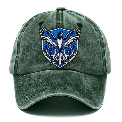 Estonia Minimal Emblem Country Logos Classic Cap – Forest Mist