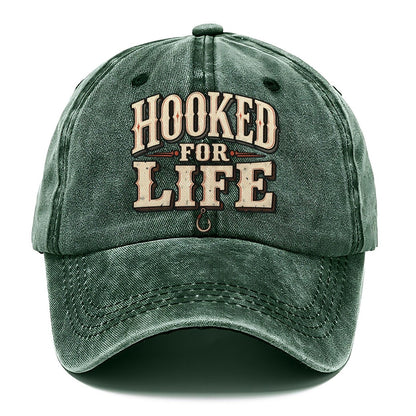 Hooked For Life American Wit Classic Cap – Forest Mist