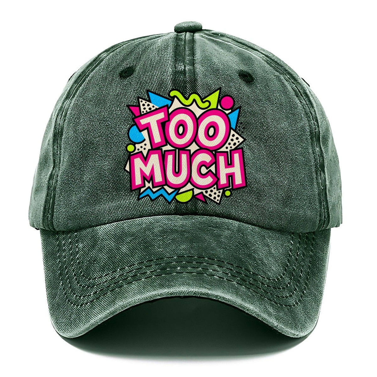 Too Much Crazy Styles Classic Cap – Forest Mist