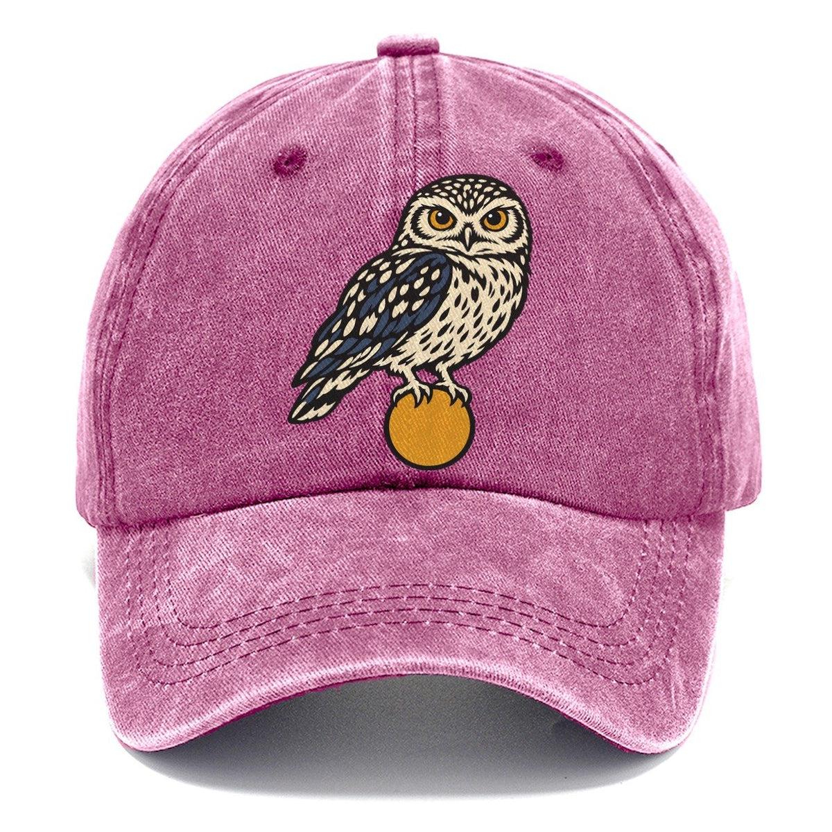 Burrowing Owl Sunrise Sundown Familiars Classic Cap – Dusty Rose