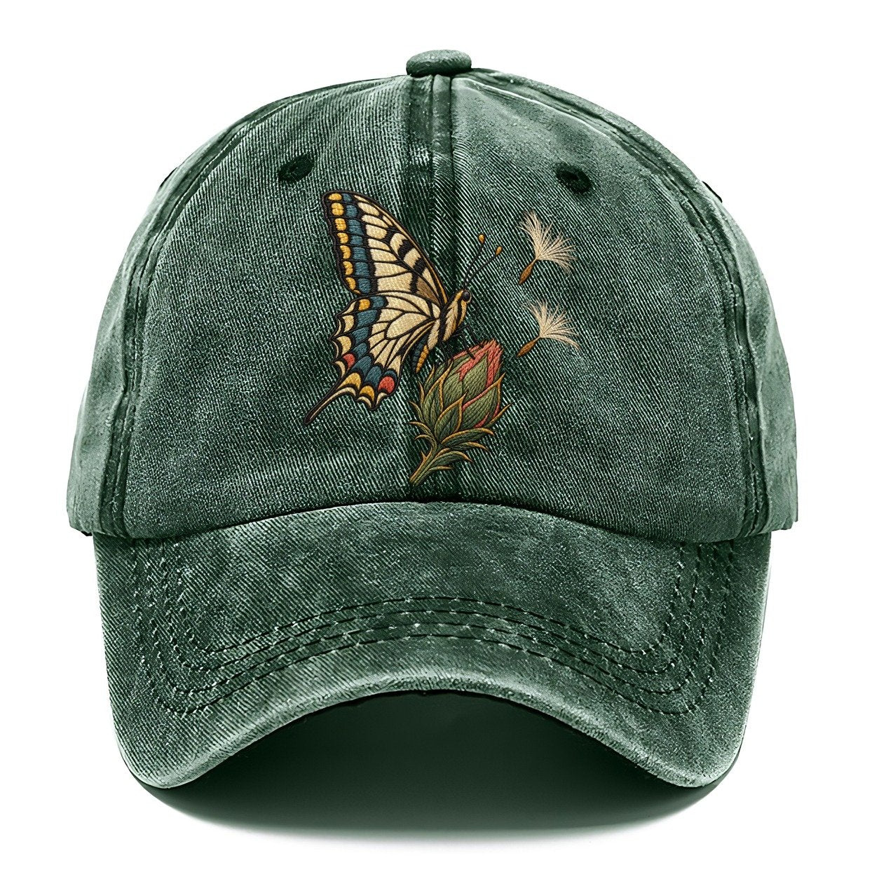 Swallowtail Thistle Rest Gentle Wild Classic Cap – Forest Mist