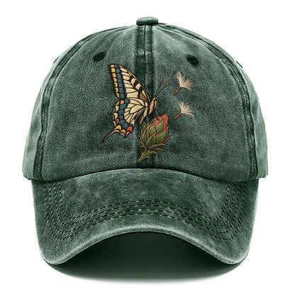 Swallowtail Thistle Rest Gentle Wild Classic Cap – Forest Mist