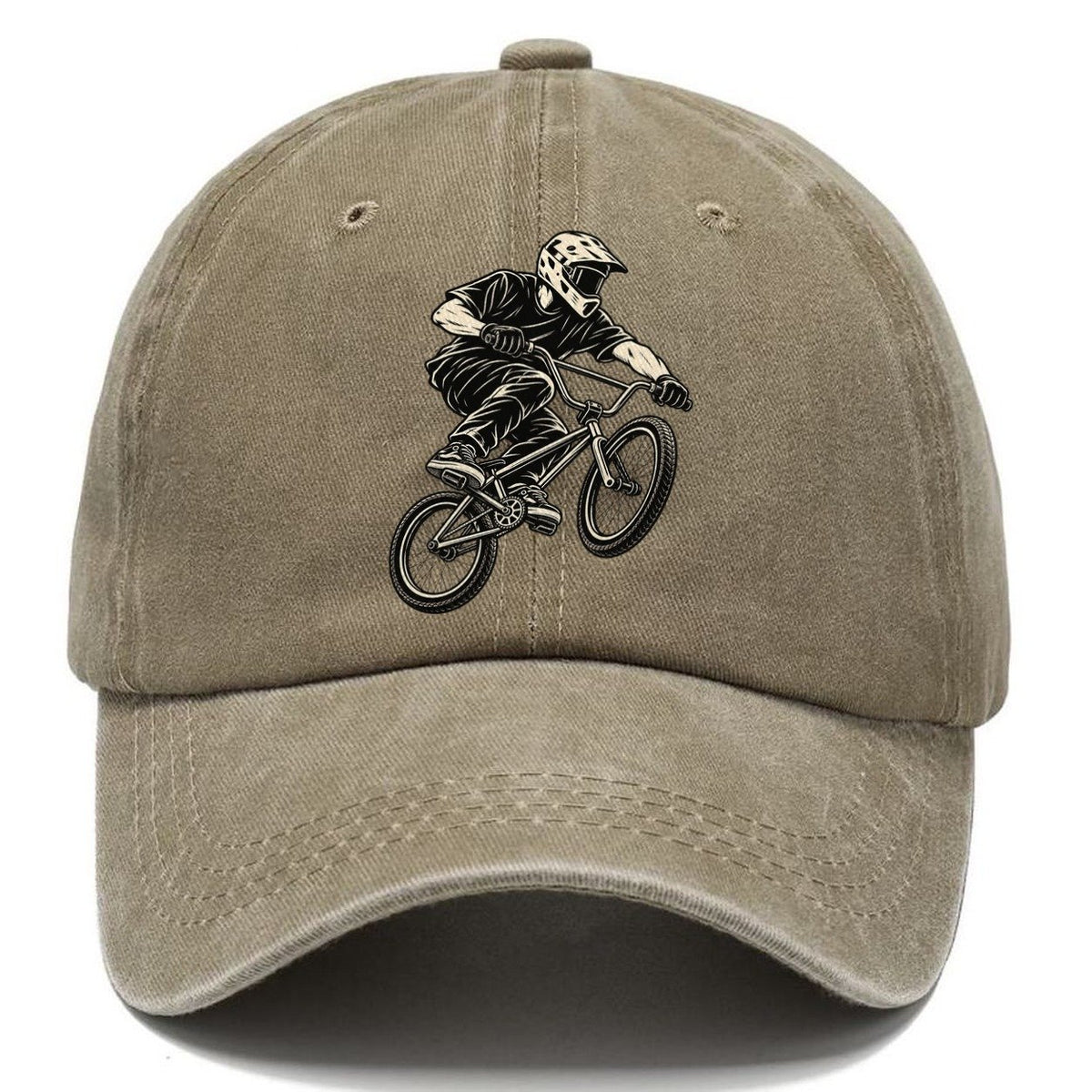 Bmx Rider Tabletop Jump Global Sports Ink Figures Classic Cap – Warm Sand