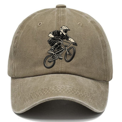 Bmx Rider Tabletop Jump Global Sports Ink Figures Classic Cap – Warm Sand