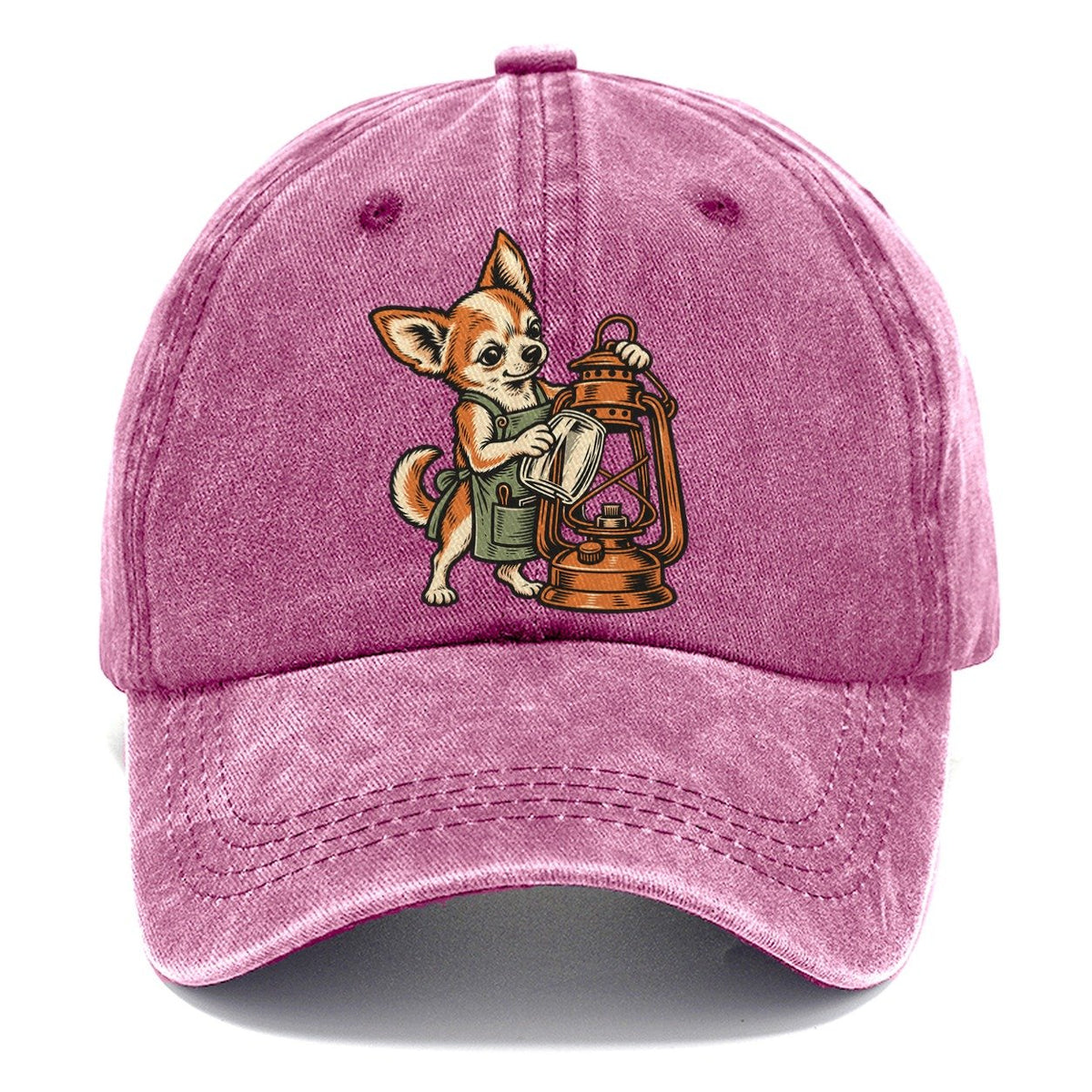 Chihuahua Lantern Mender Sundown Familiars Classic Cap – Dusty Rose