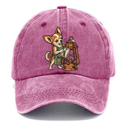 Chihuahua Lantern Mender Sundown Familiars Classic Cap – Dusty Rose