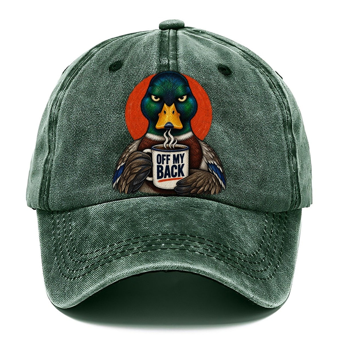 Mallard Duck Mug Truths Classic Cap – Forest Mist