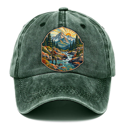Mountain Creek Headwaters Fishing Club Classic Cap – Forest Mist