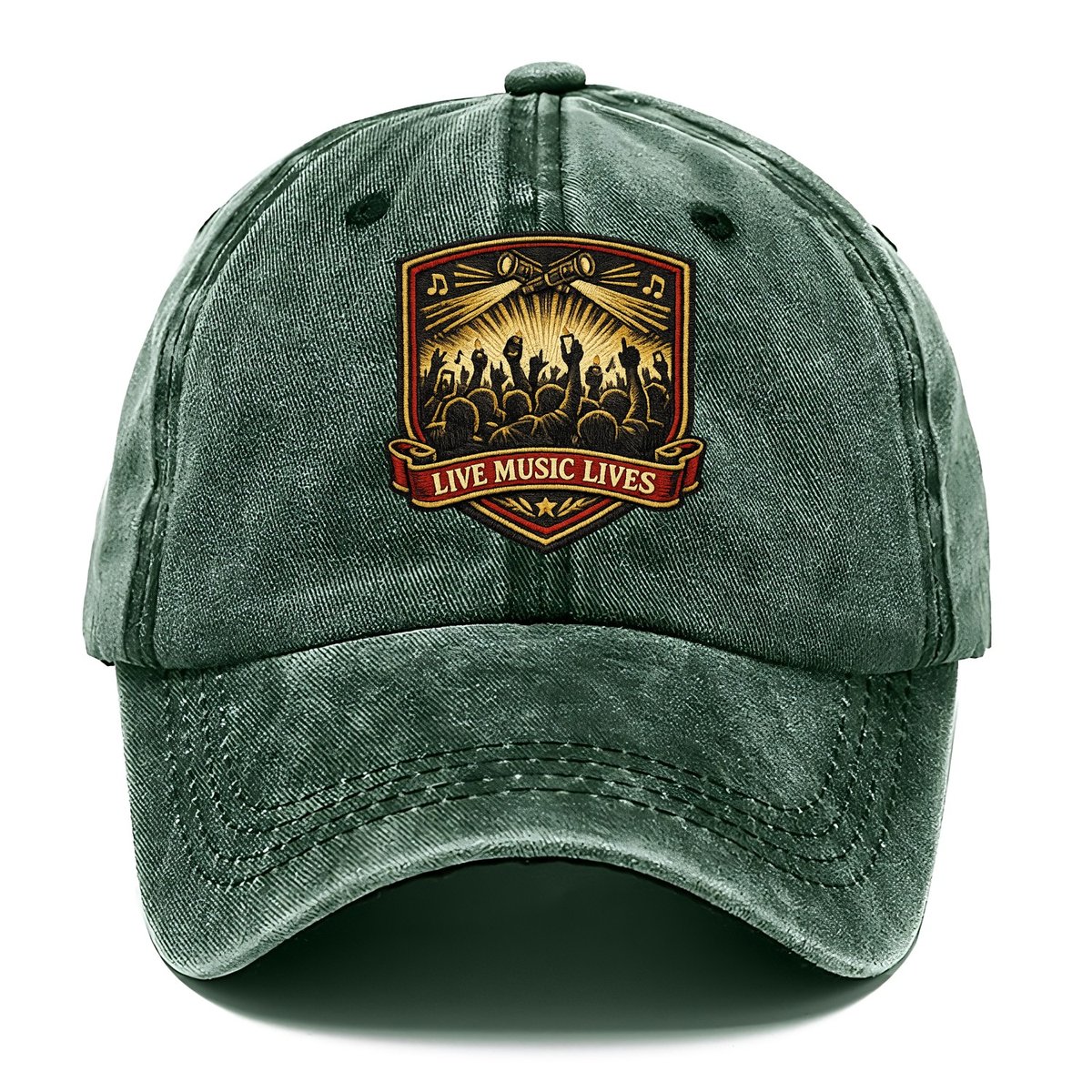 Concert Crowd Classic Cap – Forest Mist