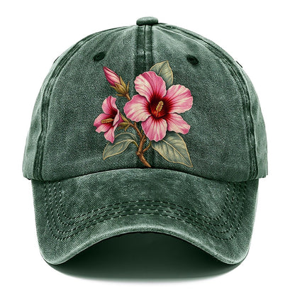Northern Territory Sturt Desert Rose Australia Cultural Icons Classic Cap – Forest Mist
